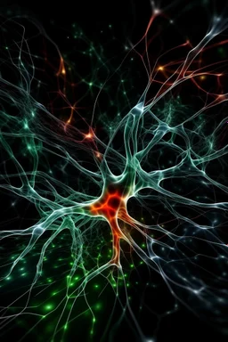 neurones in the galaxy