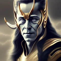 ultra detailed fullbody portrait in oil of old Loki , extremely detailed digital painting, extremely detailed face,crystal clear eyes wearing fantasy armour ,Eerie, otherworldly, magnificent, majestic, highly intricate, incredibly detailed, ultra high resolution, 8k, complex 3d render, cinema 4d, Ohrai Noriyoshi and robert e howard styles