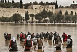 poster for palestine resistance al aqsa flood