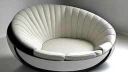 Fan shaped sofa design modern