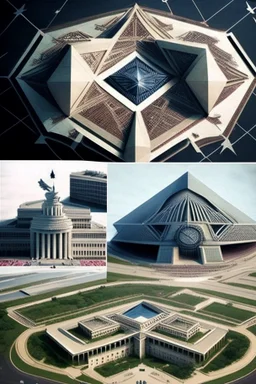 Architectural Designs similar to the pentagon of the USA