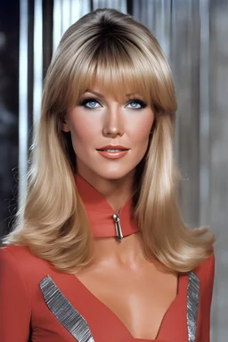 a young heather locklear on star trek the original series