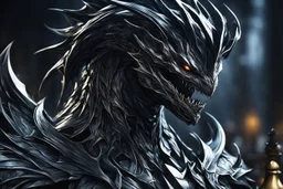 Chess symbiote in 8k solo leveling shadow artstyle, close picture, intricate details, highly detailed, high details, detailed portrait, masterpiece,ultra detailed, ultra quality