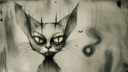 Asynchronous sourpuss; Neo-surrealism; Dada; Ink Wash