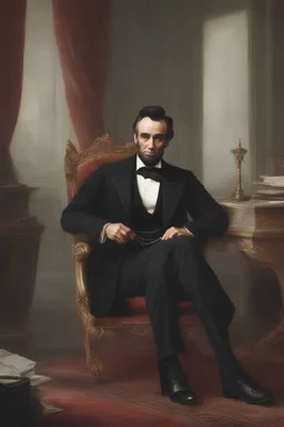 President Elvis Abraham Lincoln - 32k, UHD, full color professional quality digital photograph