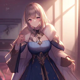 Clear focus, High resolution, [1girl], [solo], {cute art style},{in bedroom},{{{ultra detailed}}},{{masterpiece}}, {{ultra detailed}}, {ultra quality}, {dramatic shadows}, {cinematic lighting}, intricate expression,(wearing a off-shoulder maid outfit),({{{Close up of eye}}},(Medium length brown hair, kinda purple, fluffy, hair between eyes),(Extreme close up of face),[Wearing a short skirt]