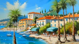 cote d'azur painting neoclassism 60