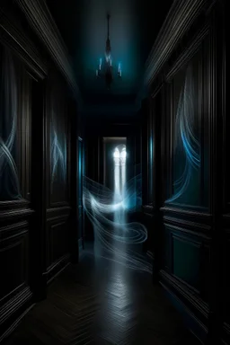 spectral whispers weaving through the corridors of perception