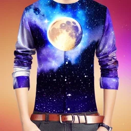  shirt moon galaxy