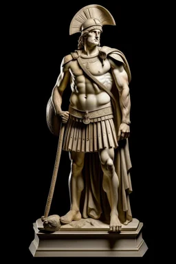 Roman Statue Aeneas the trojan hero