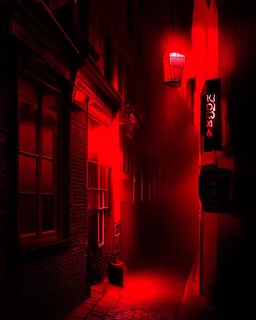 red light district