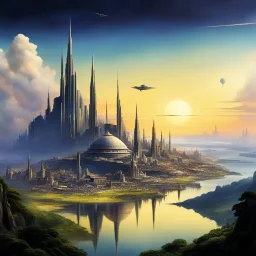 [star wars] the iconic skyline of naboo