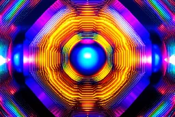 3d Kaleidoscope recursive made of a metallic random color pearl spheres,hexagon diamonds, turning many times likr Spirograph drawing Kaleidoscope Ruler Set creation