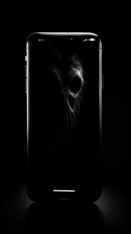Your phone's background image represents an extremely dark and mysterious scene. The image features a pitch-black background, creating an aura of mystery and intrigue. Deep within the image, a cryptic monster is faintly visible, sporting a sly smile on its face. The monster's features appear enigmatic and profound, capturing the viewer's attention and arousing curiosity. The monster is subtly portrayed in the image, making it seem like a part of another mysterious world. The dark colors and dee