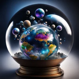 Multiverse in Glass globe