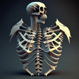 chest spikes bones