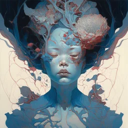 portrait of illussion by james jean