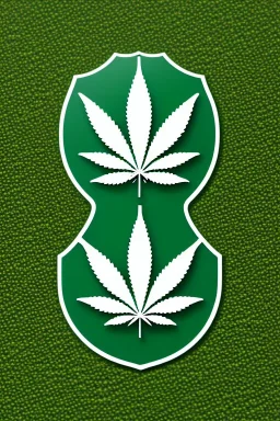 Cannabis dispensary logo design, highly detailed close up shot, 8k, HDR, clear picture, highly detailed, high resolution