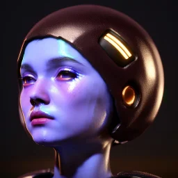 pretty british cyber woman, cold ambient, rain, fog, latex, cables, purpurin, black, gold, rings piercing, brown, decorative color feathers, circuits, neon style, a lot of led lights, fog, rain, vibrant color, highly detailed, art stations, concept art, smooth, unreal engine 5, god rays, ray tracing, RTX, lumen lighting, ultra detail, volumetric lighting, 3d, finely drawn, high definition, high resolution.