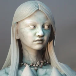 highly detailed marble and jade sculpture of a female necromancer, volumetric fog, Hyperrealism, breathtaking, ultra realistic, unreal engine, ultra detailed, cyber background, Hyperrealism, cinematic lighting, highly detailed, breathtaking , photography, stunning environment, wide-angle, [cgi, 3d, doll, octane, render, bad anatomy, blurry, fuzzy, extra arms, extra fingers, poorly drawn hands, disfigured, tiling, deformed, mutated]