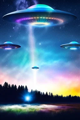 UFOS RAINBOWS