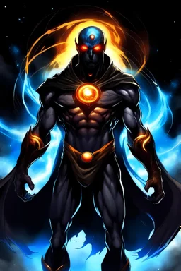 superhero character who is god of BlackHole