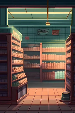 Background for a store