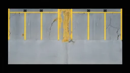 Ground layout for a covered parking lot. Add skid-marks, oil ground stains, fine cracks and weathering. and make a little darker