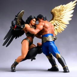 (bossfightstudio.com: boss fight studio figure of) Jacob wrestling with angel