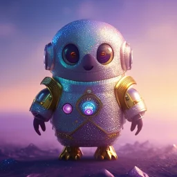 super cute fantasy creature, cute big circular reflective eyes, galactic glitter background, delicate colors, ultra detailed, smooth, light effect，vaporwave colorful, smooth, extremely sharp detail, finely tuned detail, ultra high definition, 8 k, unreal engine 5, ultra sharp focus