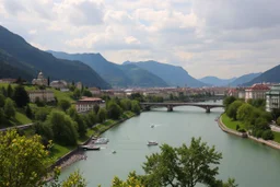 Create hypeCreate hyper-realistic photo of [Swiss] hills ,river, escape . Soft bright daylight, . DSLR quality, sharp focus.r-realistic photo of [Paris] city scape. . Soft bright daylight, . DSLR quality, sharp focus.