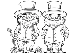 Real St. Patrick day Kids coloring pages