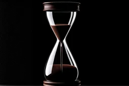 Someone with a hourglass .