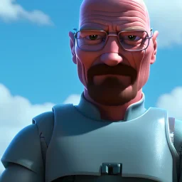 Walter White cyborg, 8k,robot