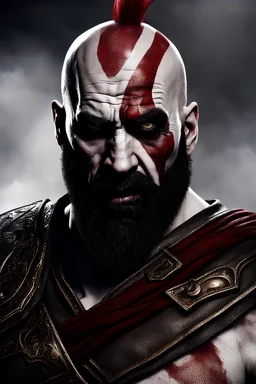 Nicolas Cage playing kratos