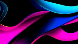 Pink blue black vibrant neon colors background, grain texture wide banner size