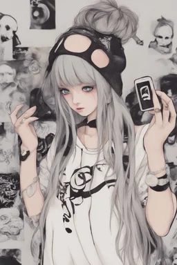 scene girl