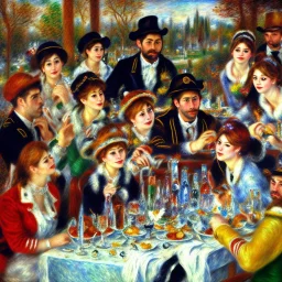 "The Brunch Club" by Renoir.