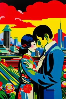 love in the style of Hiroshi Nagai