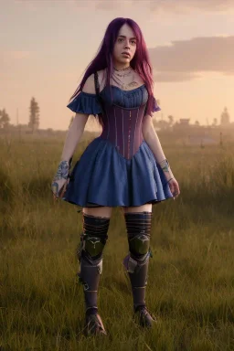 Billie Eilish, corset