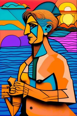 sunset picasso