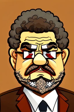 Mohamed Morsy Former President of Egypt cartoon 2d