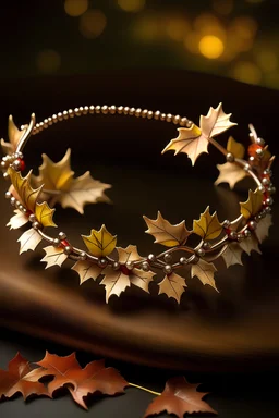 A maple fairy tiara