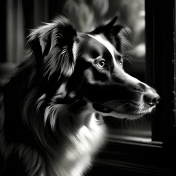 un perro