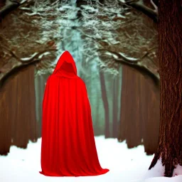 gorgeous, big buxomed red riding hood