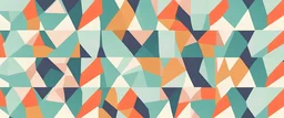 Seamless repeating tileable celebration party abstract shapes geometric lines background.