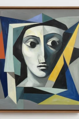 Thought is geometry unfolding in mental space; Dynamic Cubism with a renaissance palette