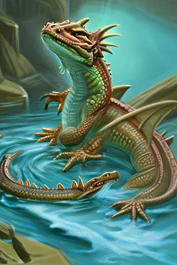 Water dragon,