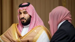 ولي العهد محمد بن سلمان يضرب نفسه