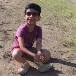 priyanshu in the sun